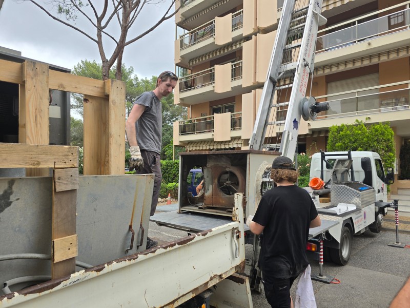 Remplacement d'un caisson VMC Fréjus Saint Raphaël 